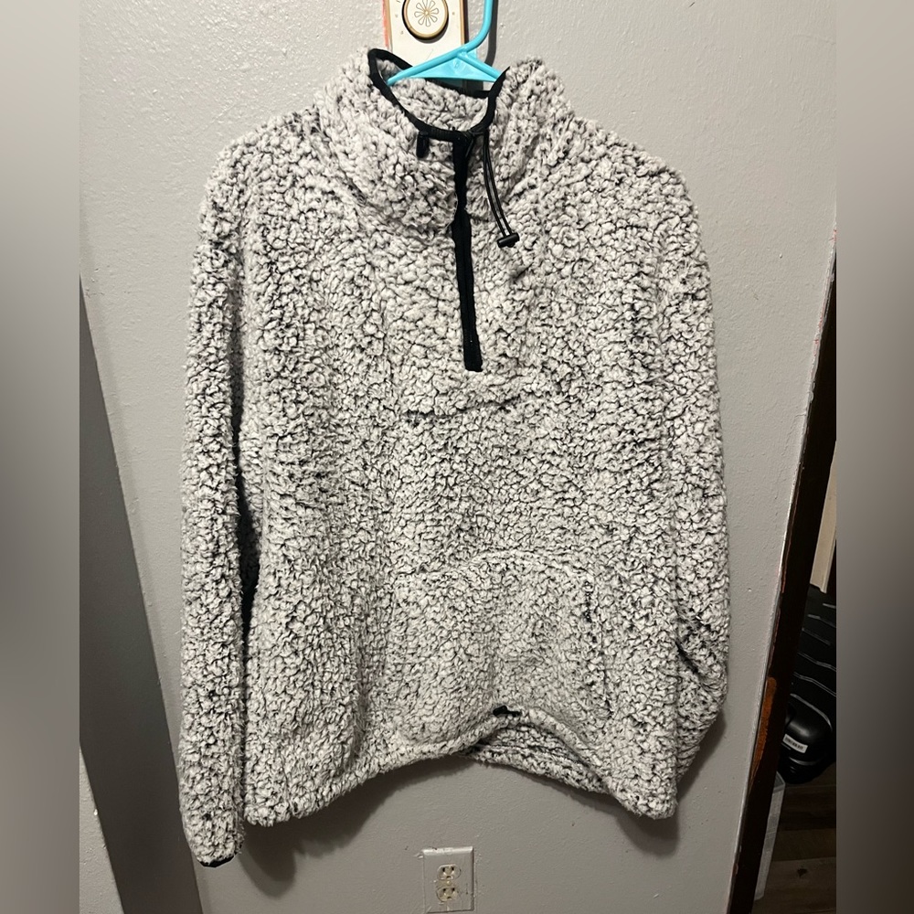 sherpa quarter zip